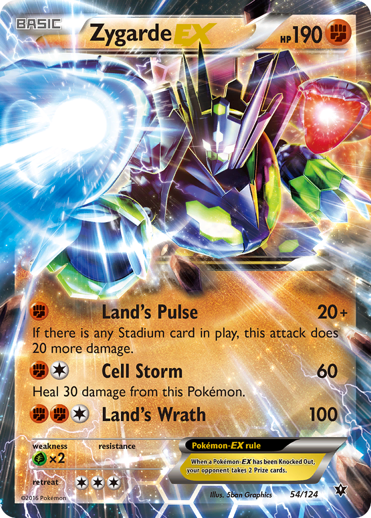 Zygarde EX card