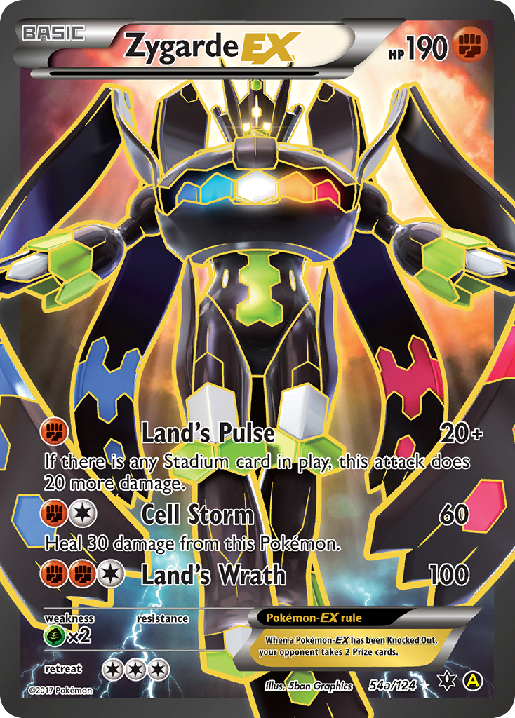 Zygarde EX card