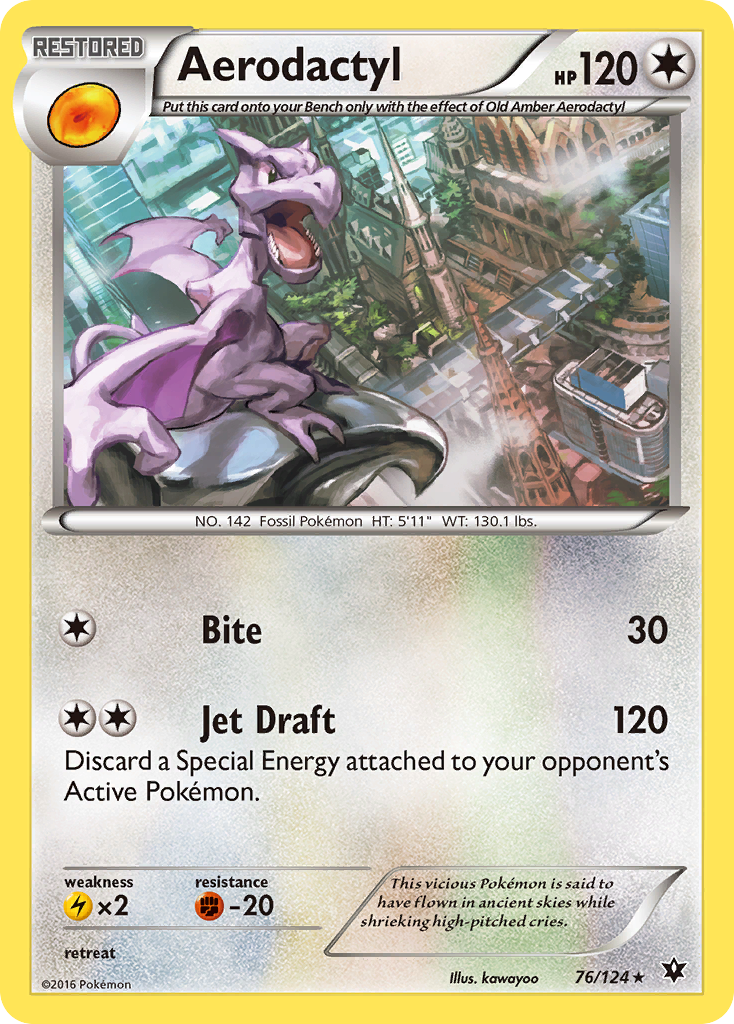 Aerodactyl card