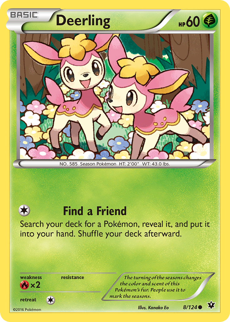 Deerling card