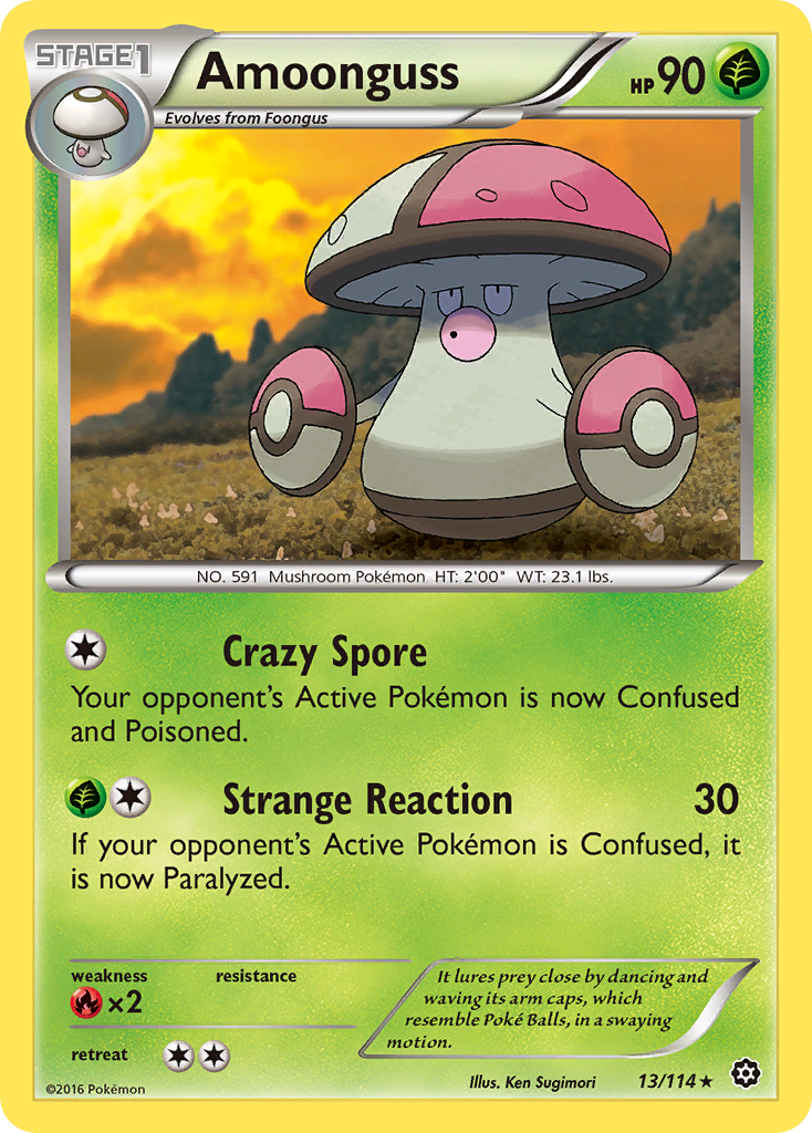 Amoonguss card