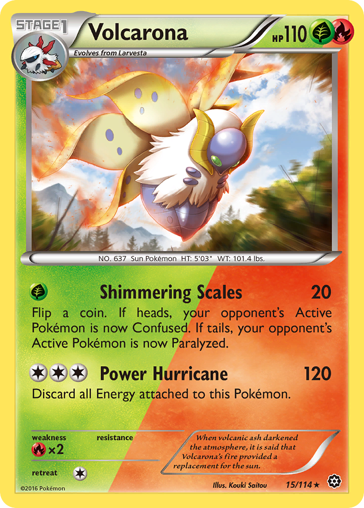 Volcarona card