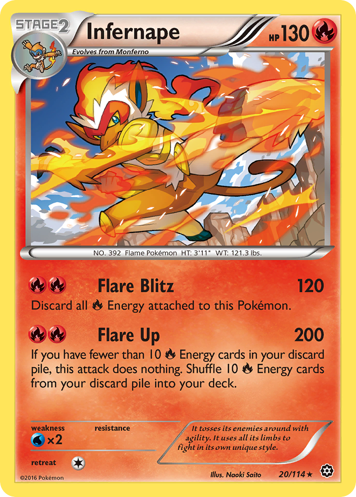 Infernape card