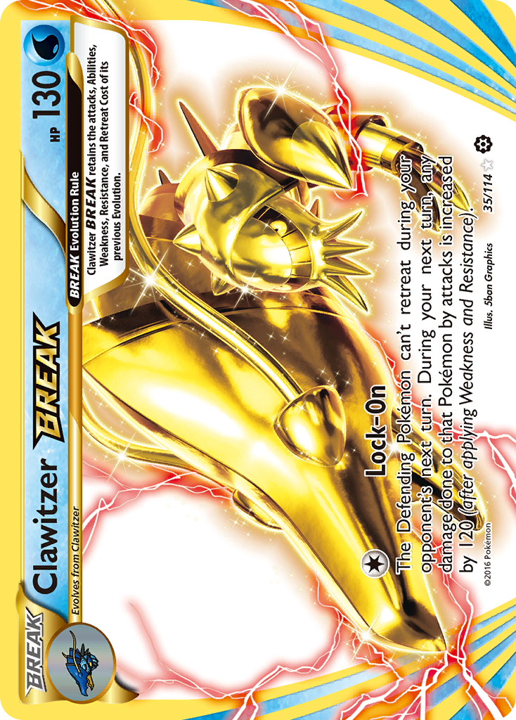 Clawitzer BREAK card