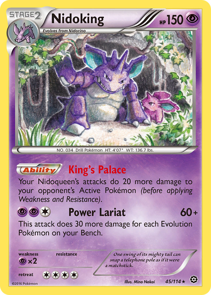 Nidoking card