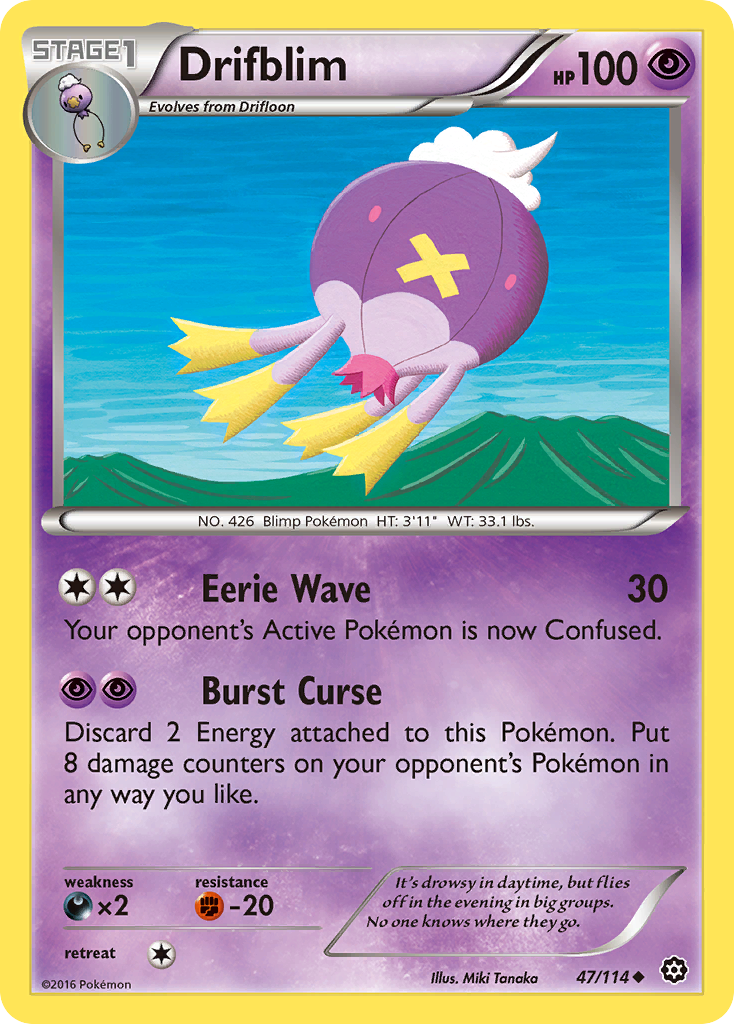 Drifblim card