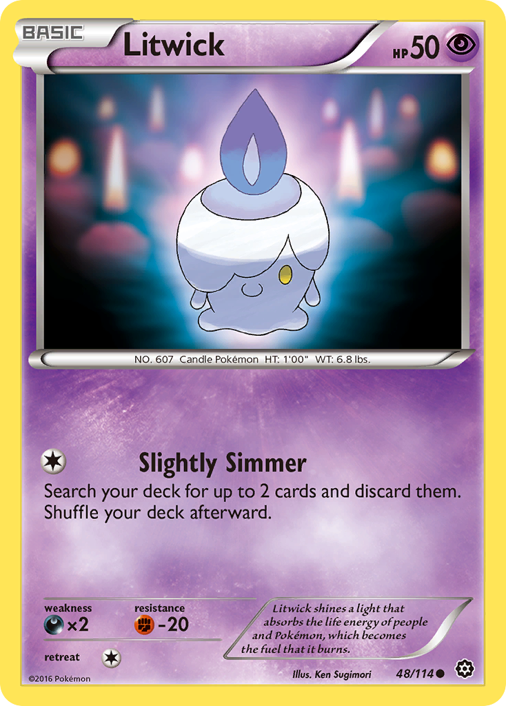 Litwick card