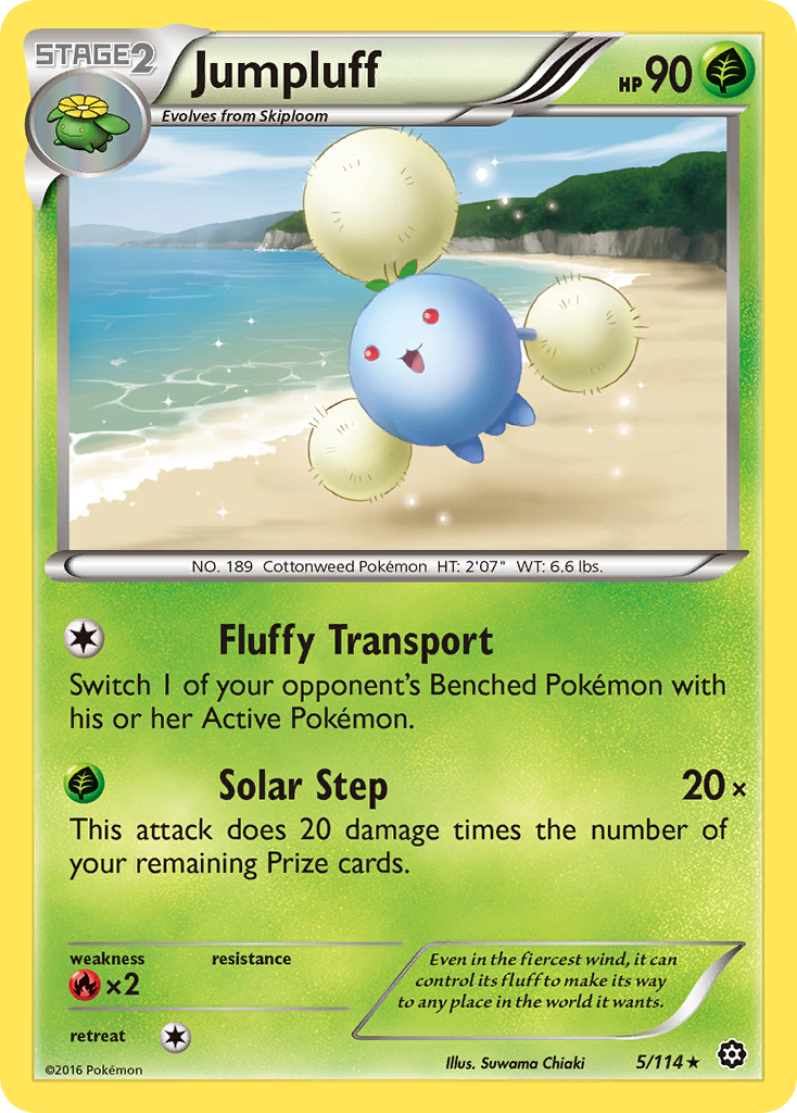 Jumpluff card