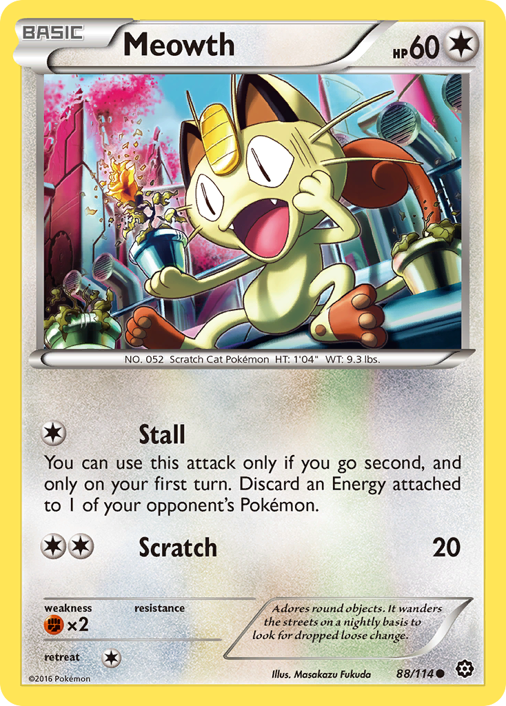 Meowth card