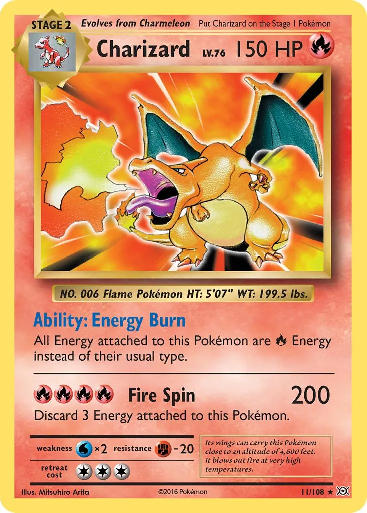 Charizard card