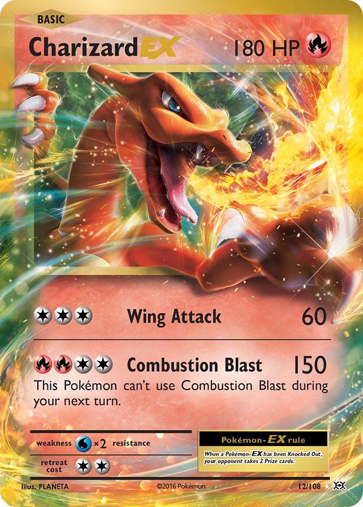 Charizard EX card