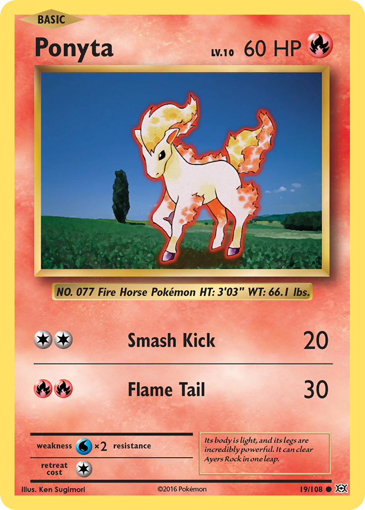 Ponyta card