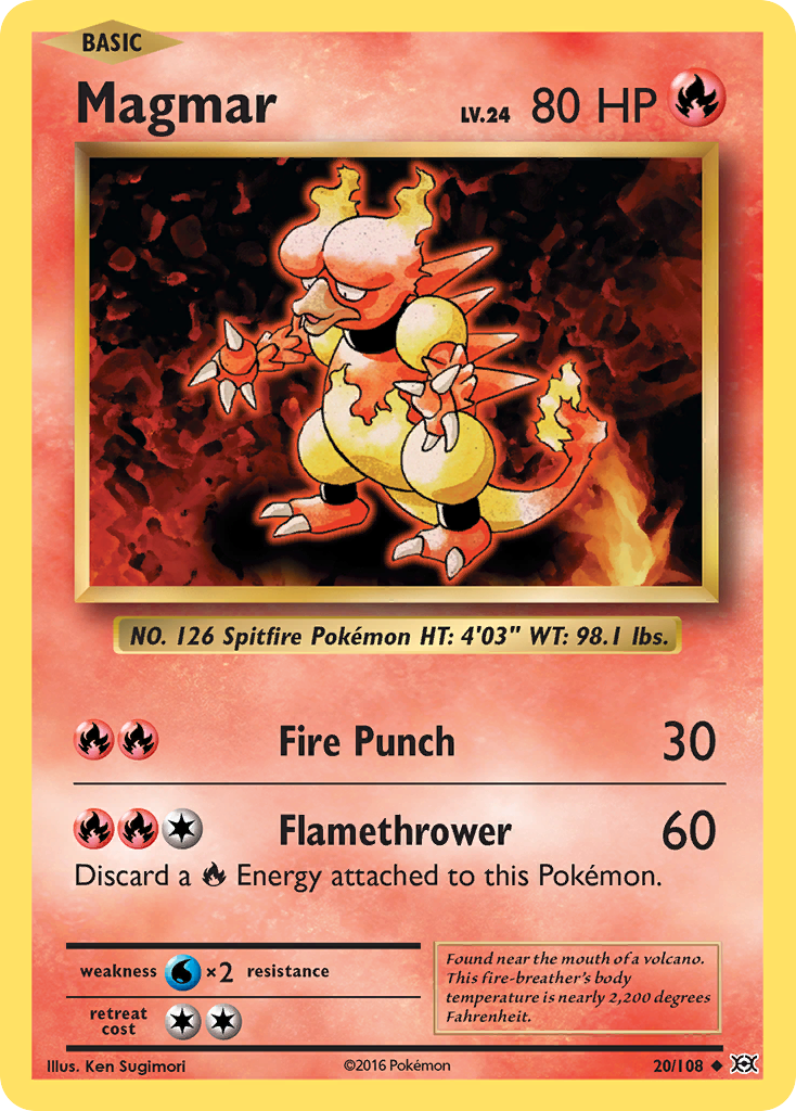 Magmar card