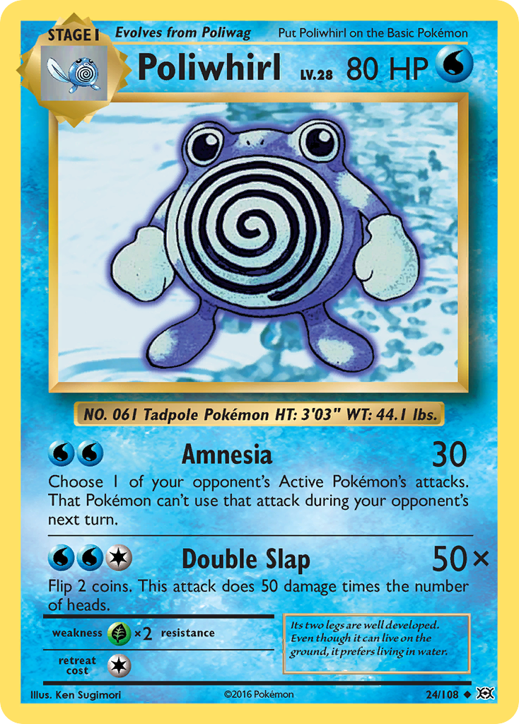 Poliwhirl card