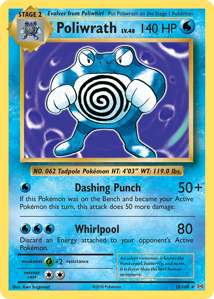 Poliwrath card