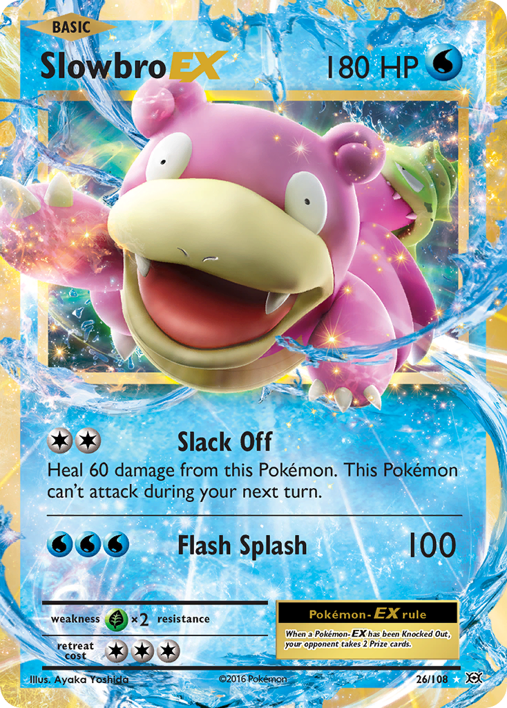 Slowbro EX card