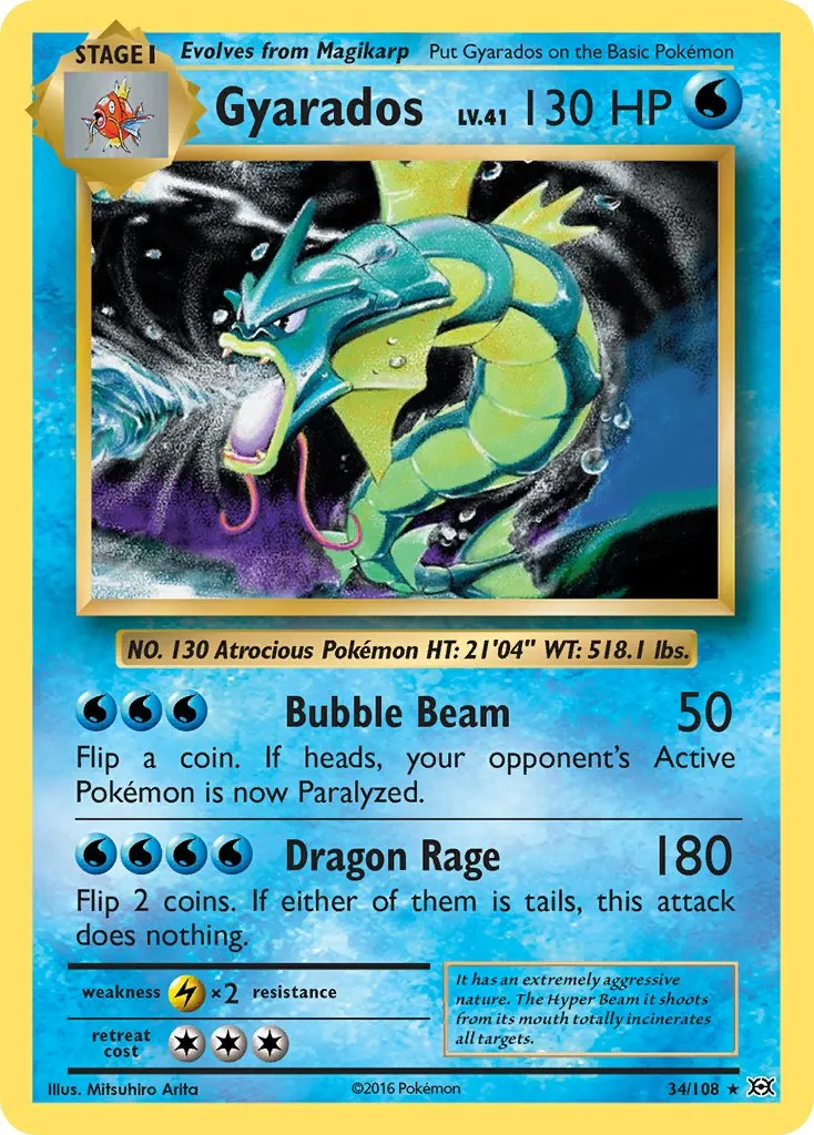 Gyarados card