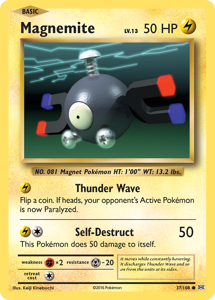 Magnemite card