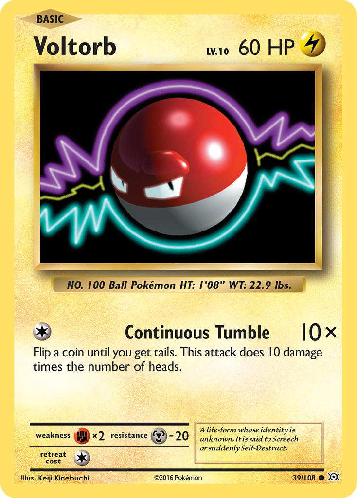 Voltorb card