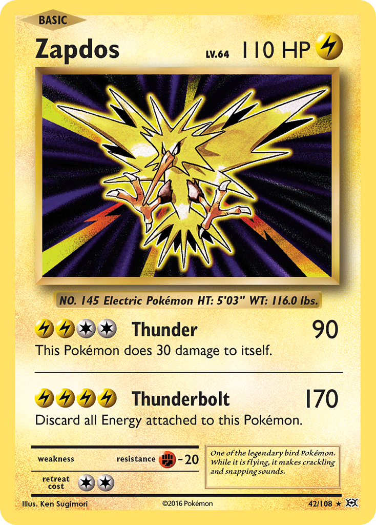 Zapdos card