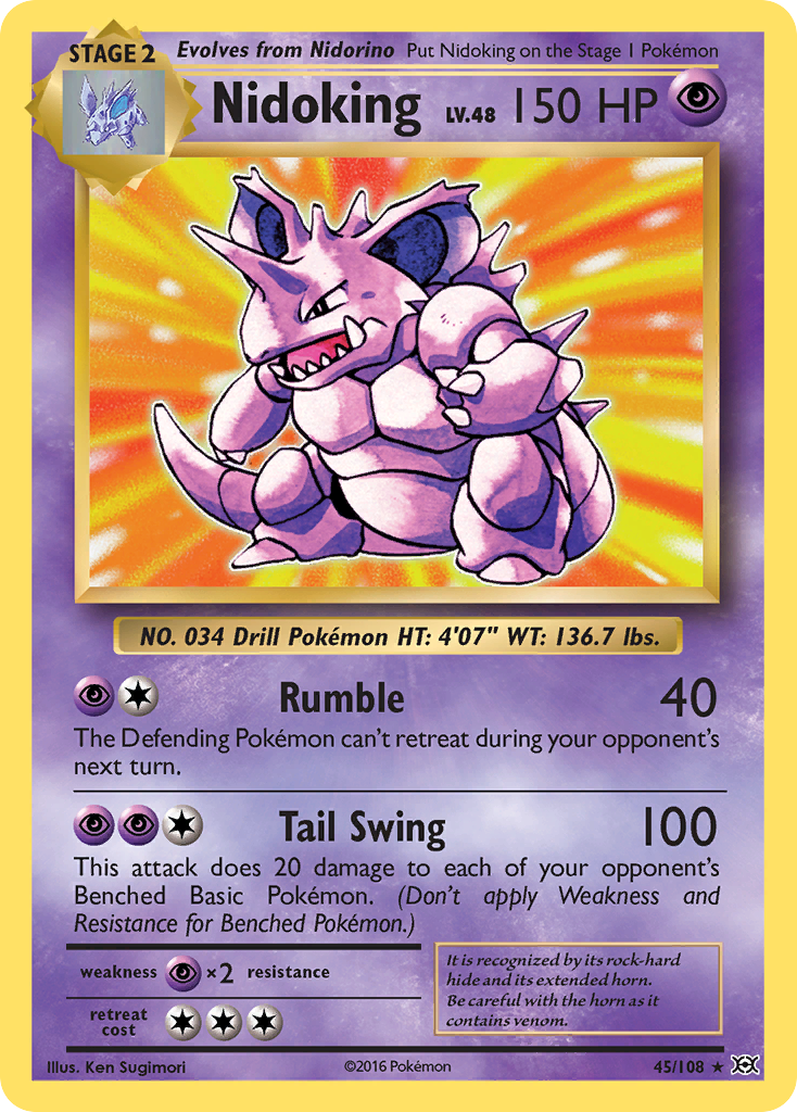 Nidoking card