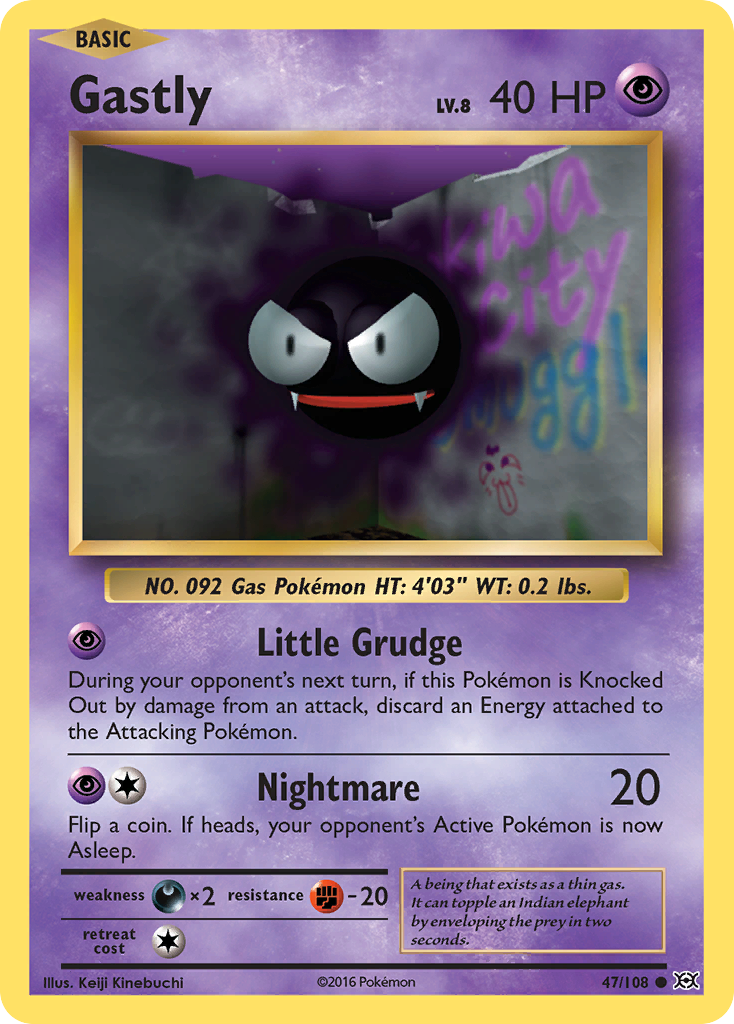 Gastly card