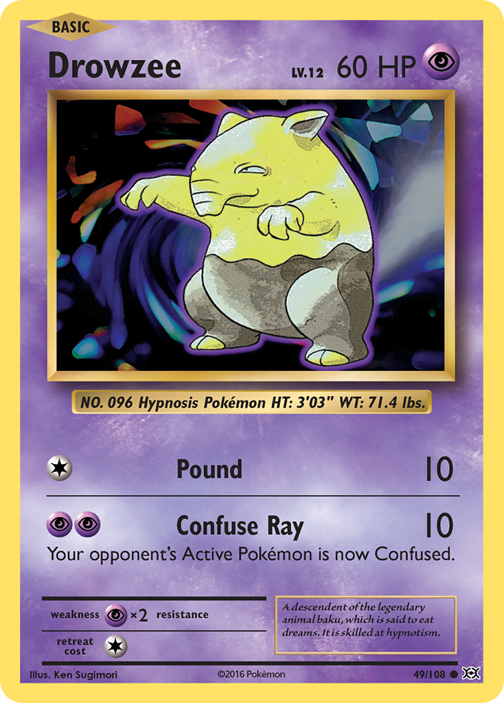 Drowzee card