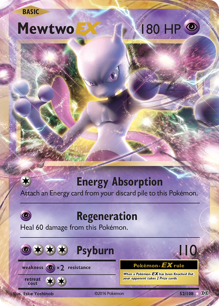 Mewtwo EX card