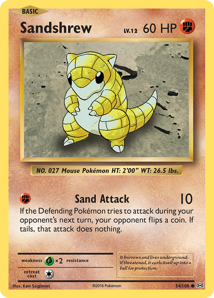 Sandshrew card