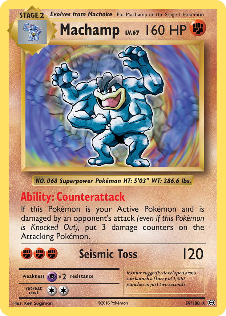 Machamp card