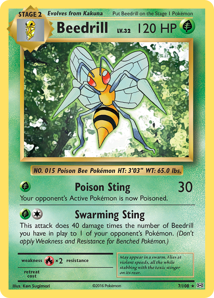 Beedrill card