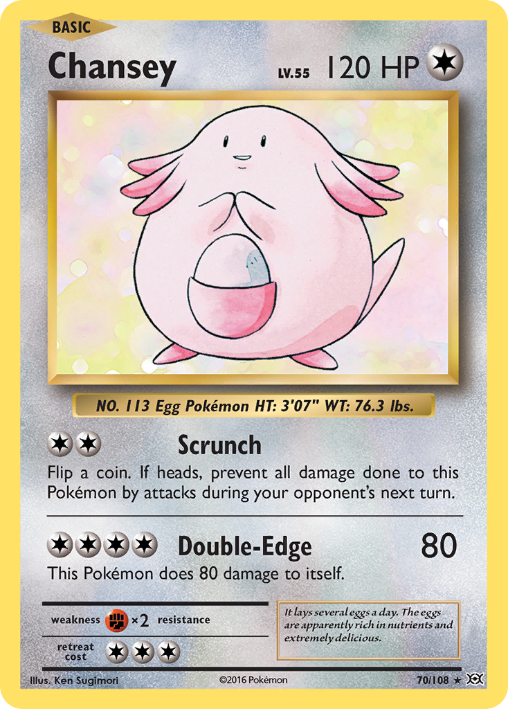 Chansey card