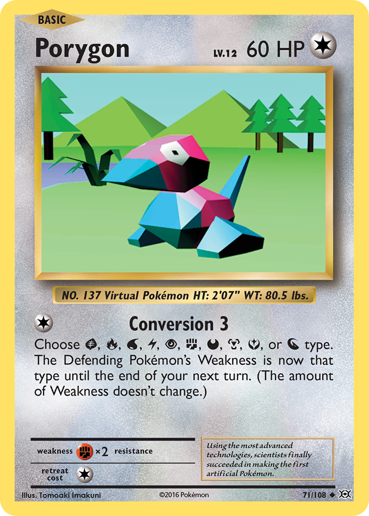 Porygon card