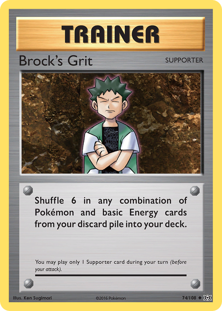 Brock's Grit card