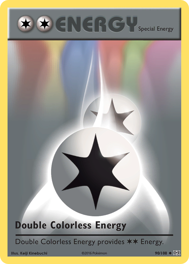 Double Colorless Energy card