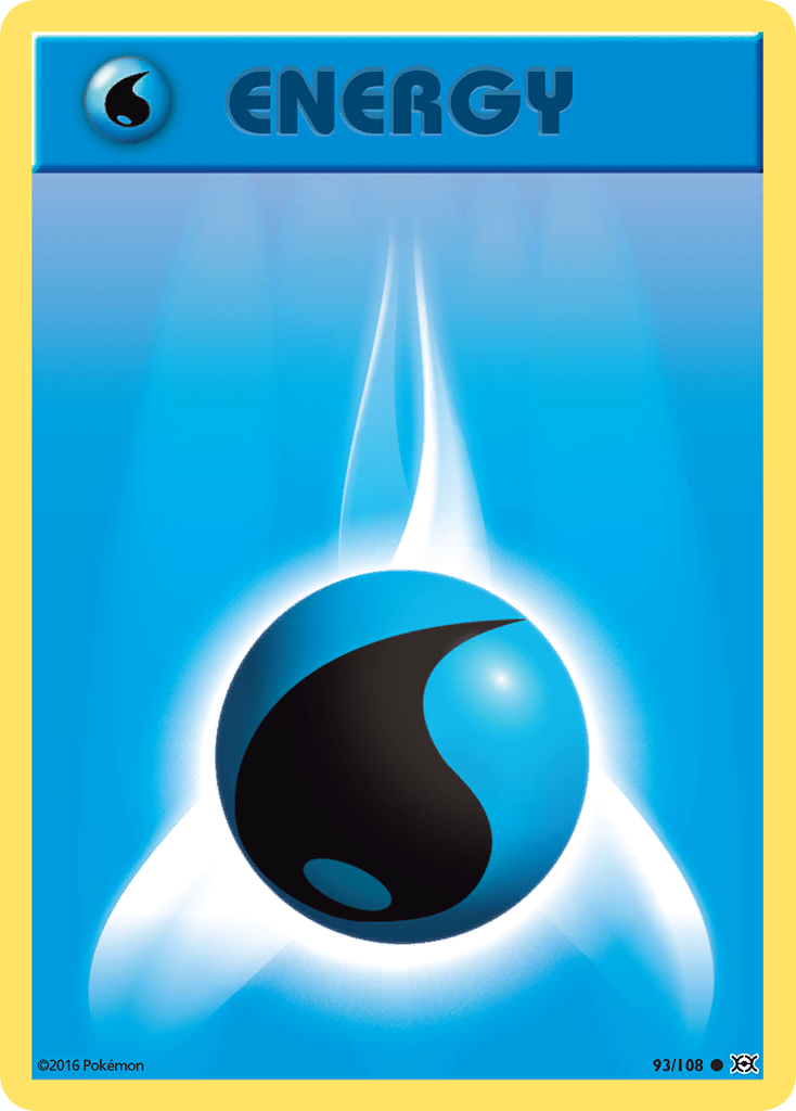 Water Energy card