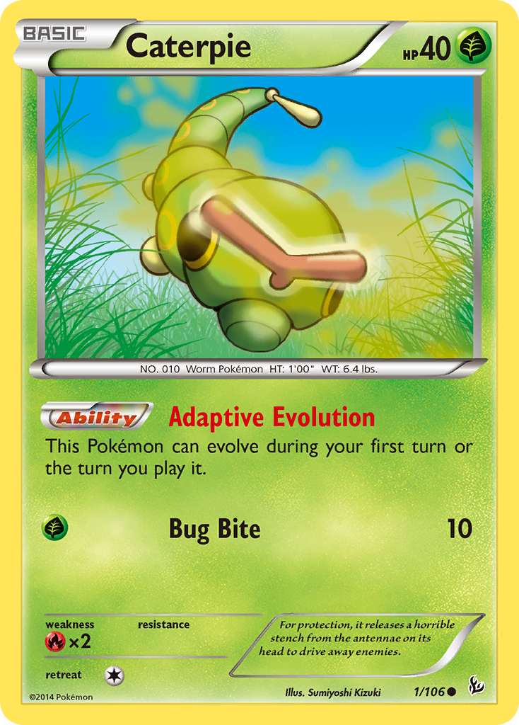 Caterpie card