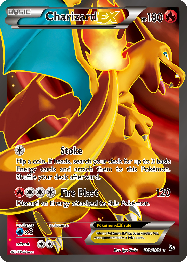 Charizard EX card