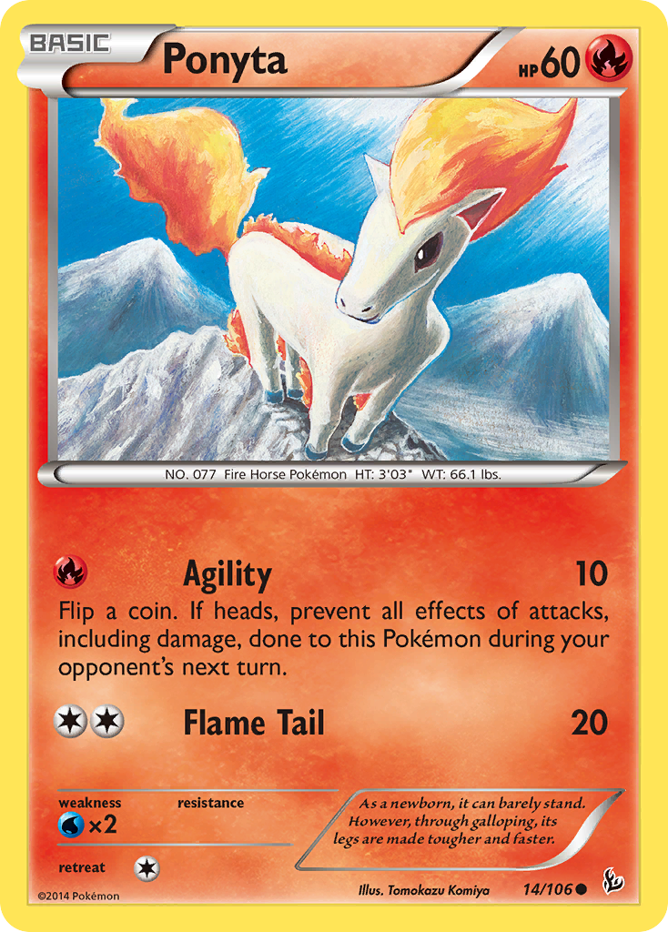 Ponyta card