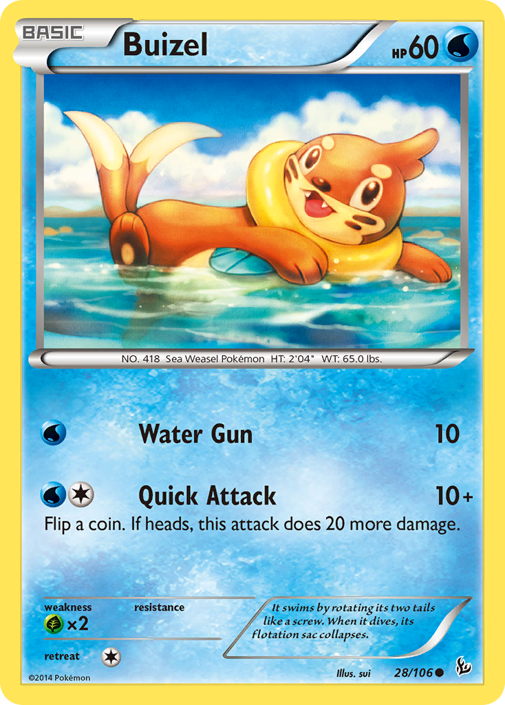 Buizel card