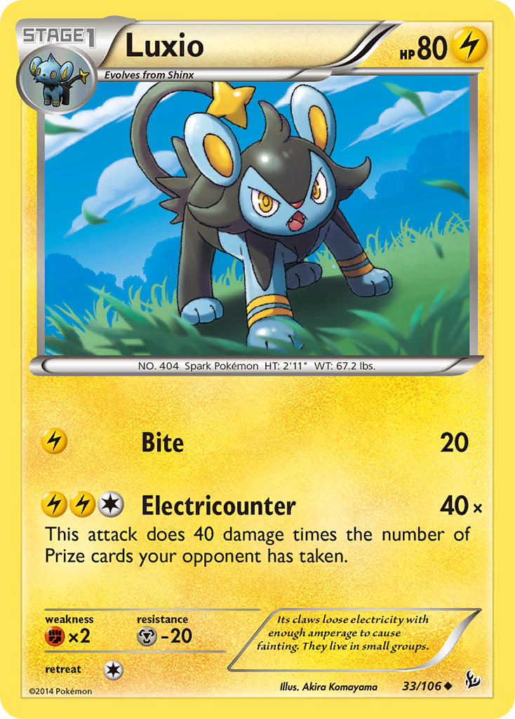 Luxio card