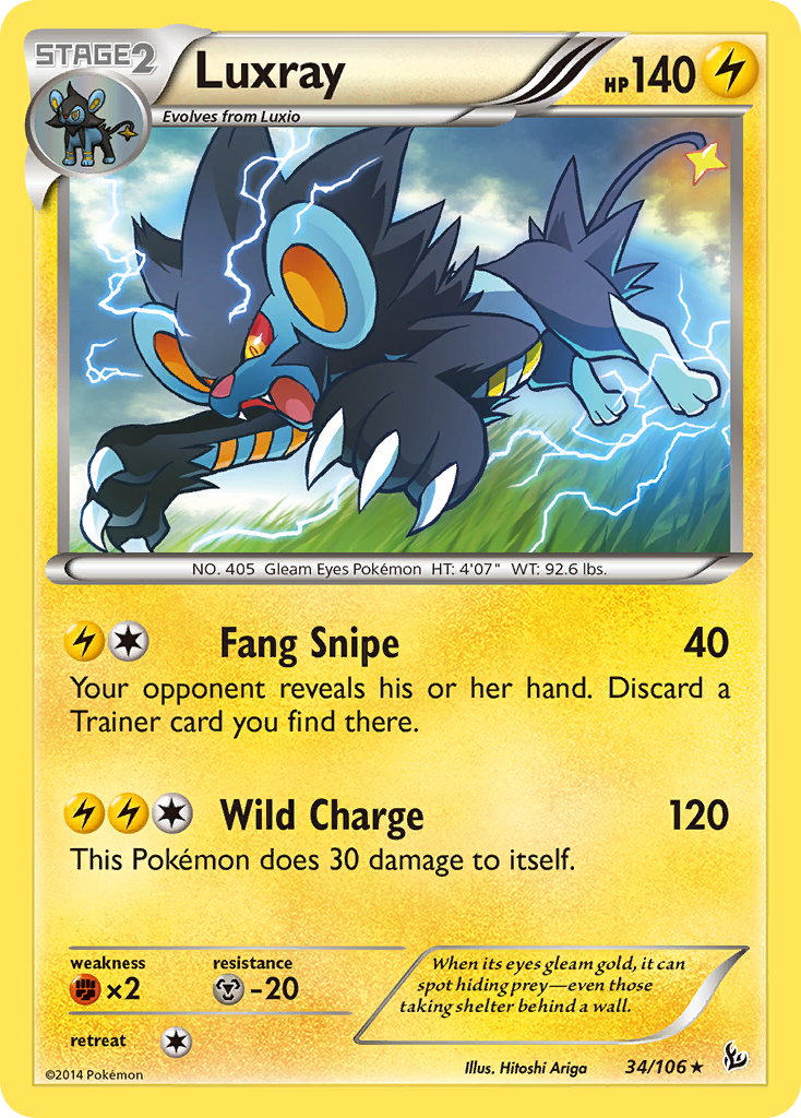 Luxray card