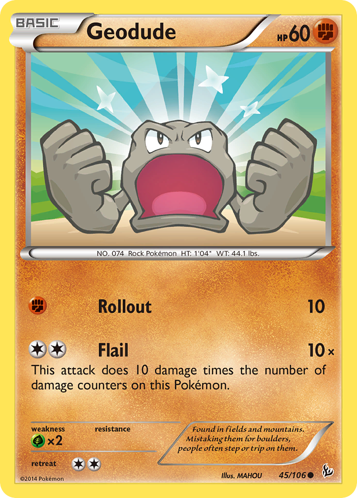 Geodude card