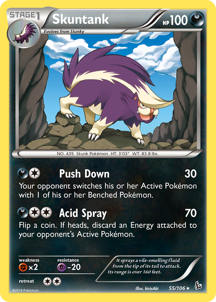 Skuntank card