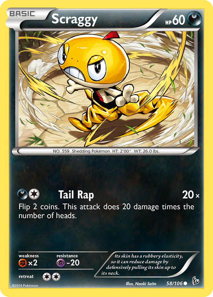 Scraggy card