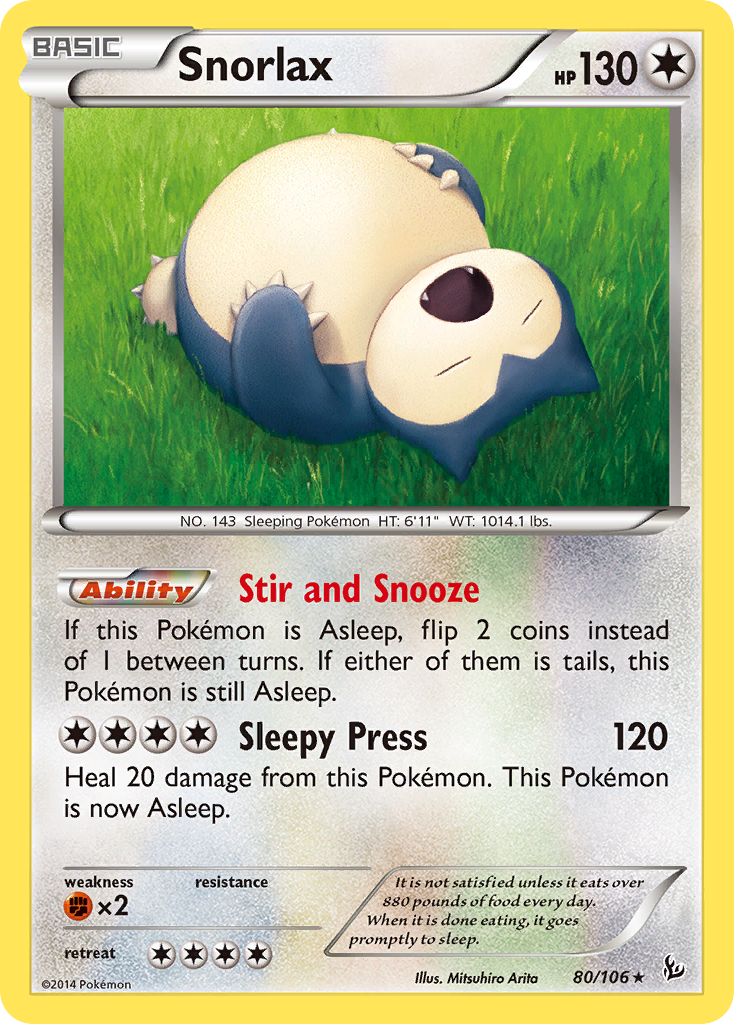 Snorlax card