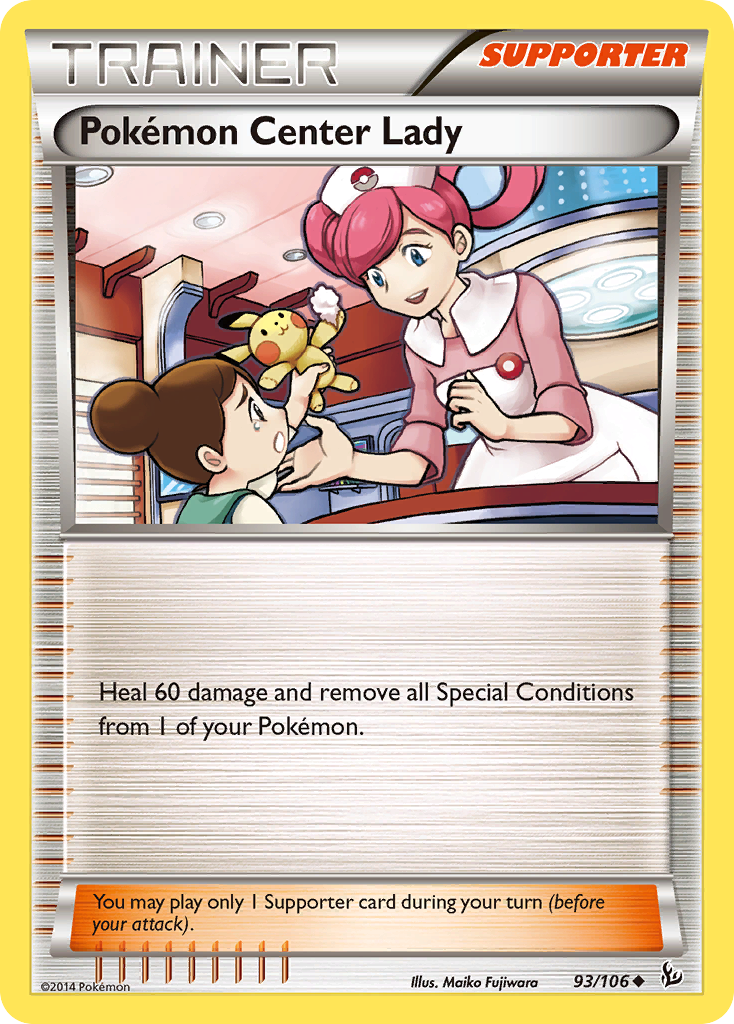 Pokémon Center Lady card