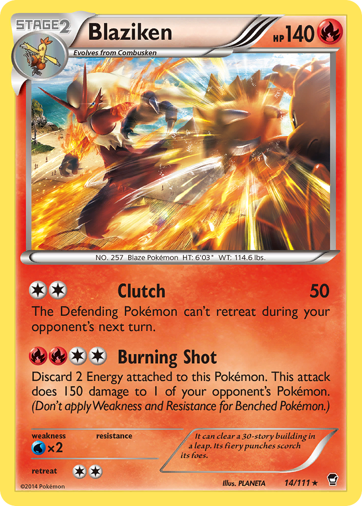 Blaziken card