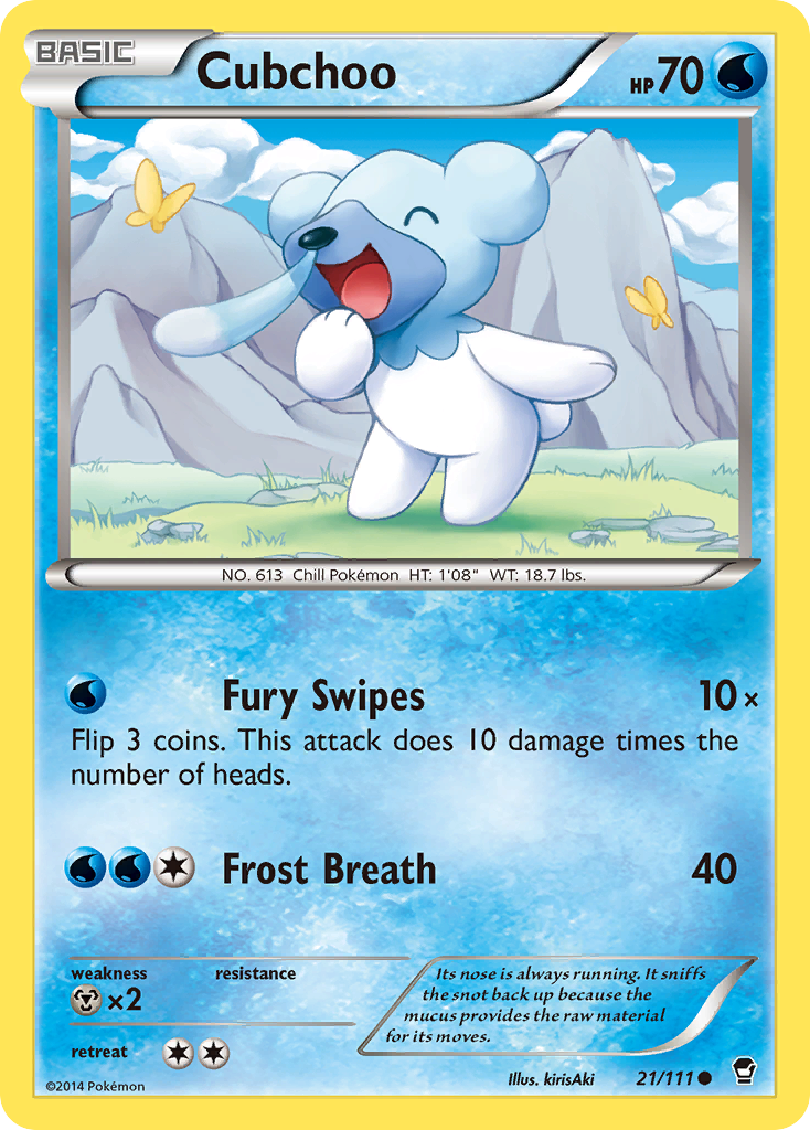 Cubchoo card