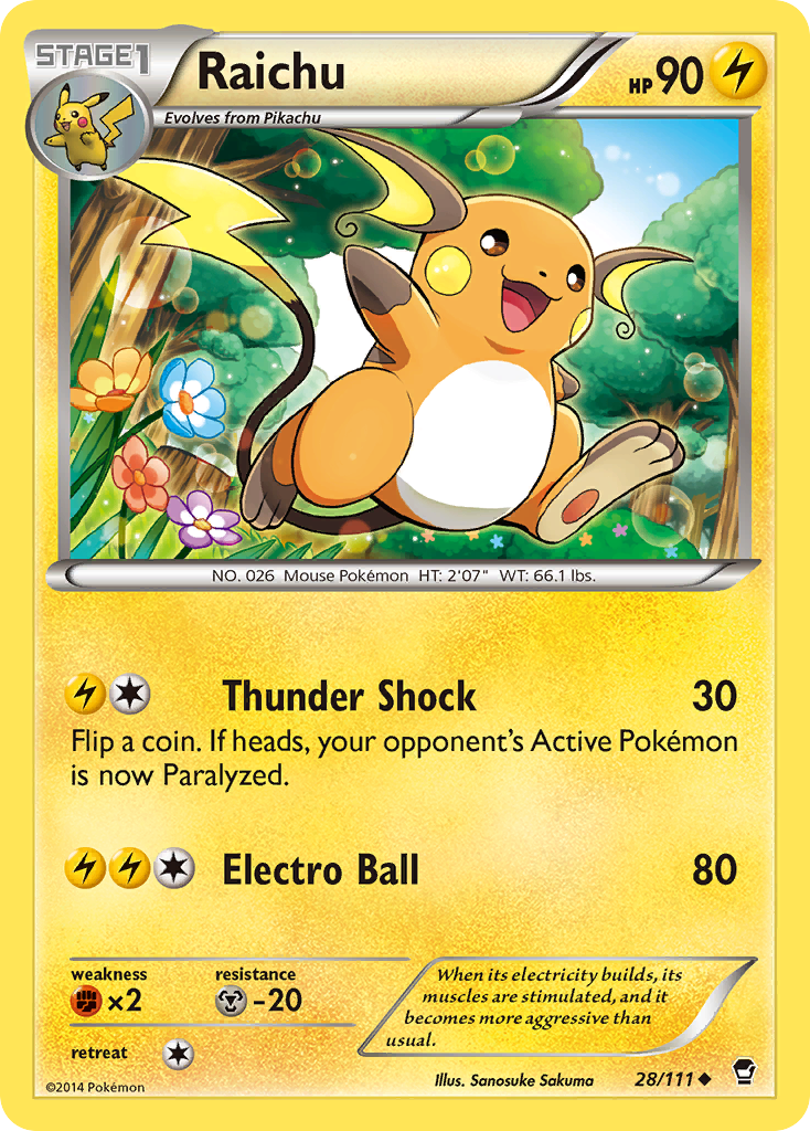 Raichu card